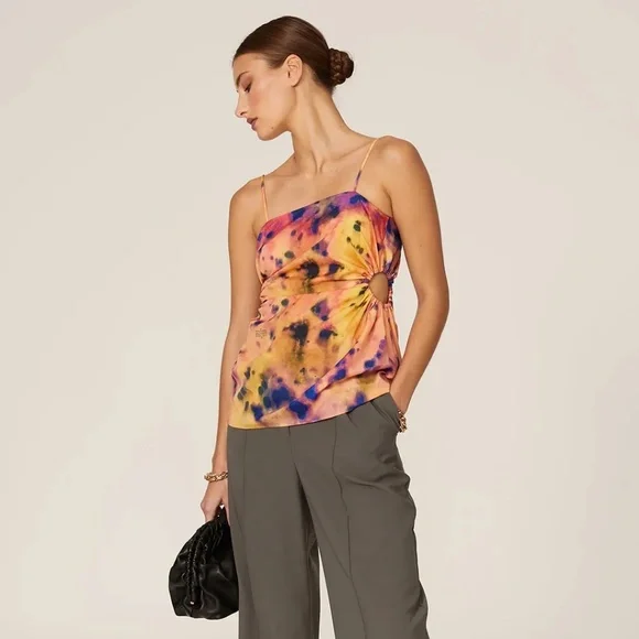 Colorful Tie-Dye Tank Top - Picture 2 of 9